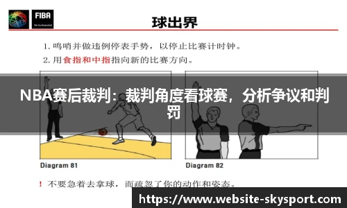 NBA赛后裁判：裁判角度看球赛，分析争议和判罚